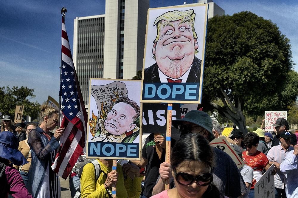 NextImg:’Hands Off!’ protests against Trump and Musk are planned across the US
