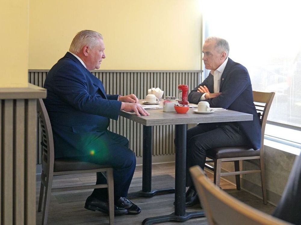 NextImg:Randall Denley: Ford helping Carney's Liberals won't help him take over the federal Conservatives