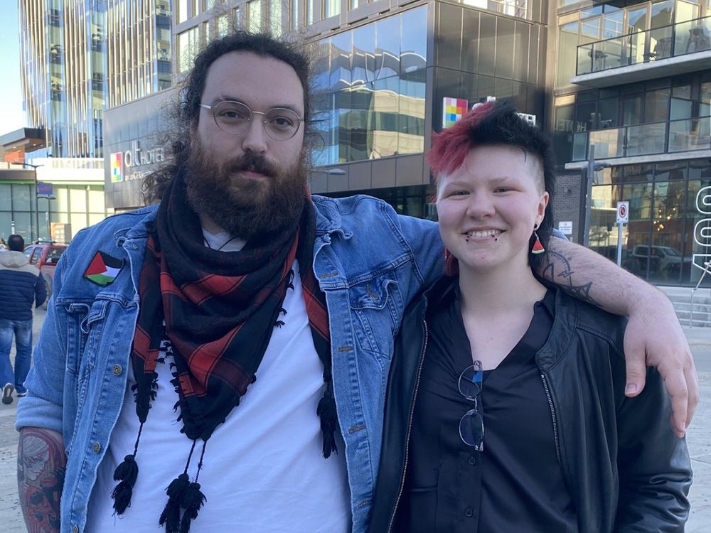  Tre Gibson and Milo Coutu said they challenge the new Liberal leader to do more to help Gaza residents.
