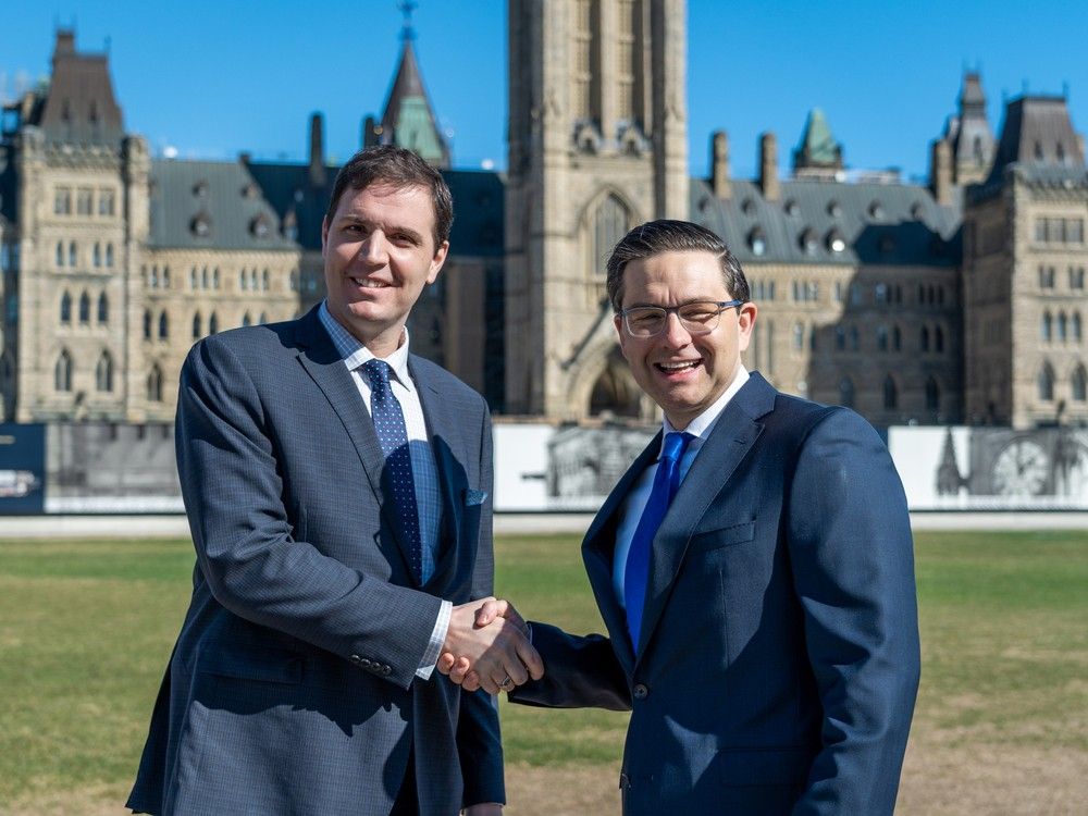 Conservative MP Damien Kurek calls on colleagues to 'fight for Canada' as he steps down for Poilievre