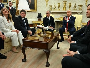 Trump strikes a friendly tone but says Carney visit won't end tariffs | National Post