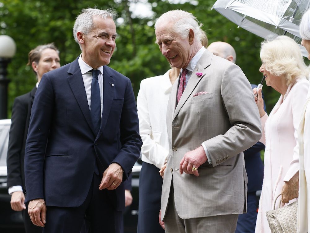 King Charles and Prime Minister Mark Carney during an official two-day visit to Canada on May 26, 2025, in Ottawa. (Photo by Blair Gable – Pool/Getty Images) King Charles and Prime Minister Mark Carney during an official two-day visit to Canada on May 26, 2025, in Ottawa. (Photo by Blair Gable – Pool/Getty Images)