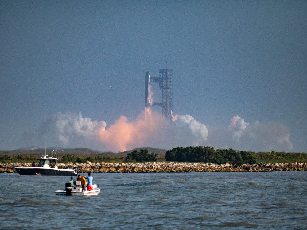 NextImg:Latest SpaceX Starship launch tumbles out of control