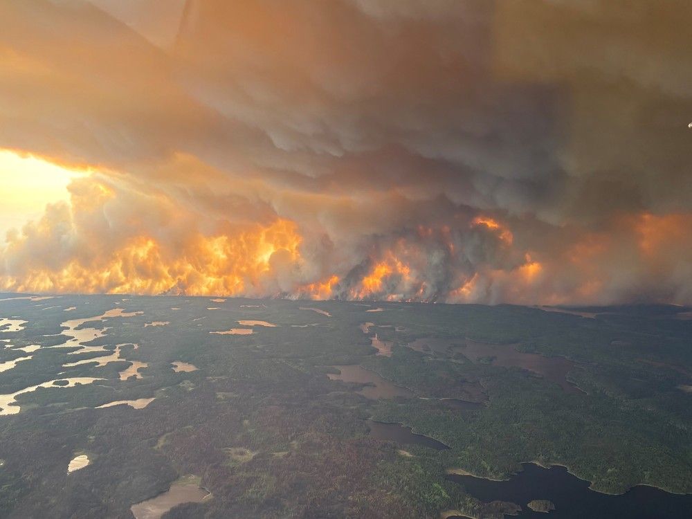 NextImg:Manitoba wildfires: Hudbay Minerals staff evacuate Flin Flon due to fires