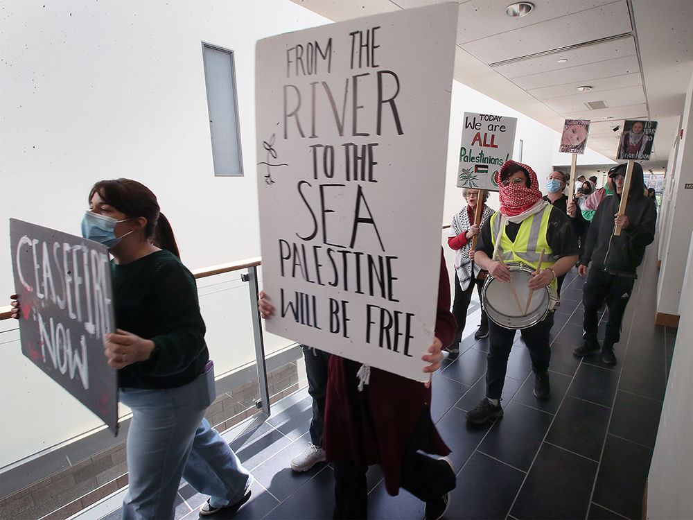 If there were a large number of protests across Canada calling for lynching of black people or Indigenous people, “all of the strength of government and civil society would condemn the people doing that,” Douglas Murray says. If there were a large number of protests across Canada calling for lynching of black people or Indigenous people, “all of the strength of government and civil society would condemn the people doing that,” Douglas Murray says.