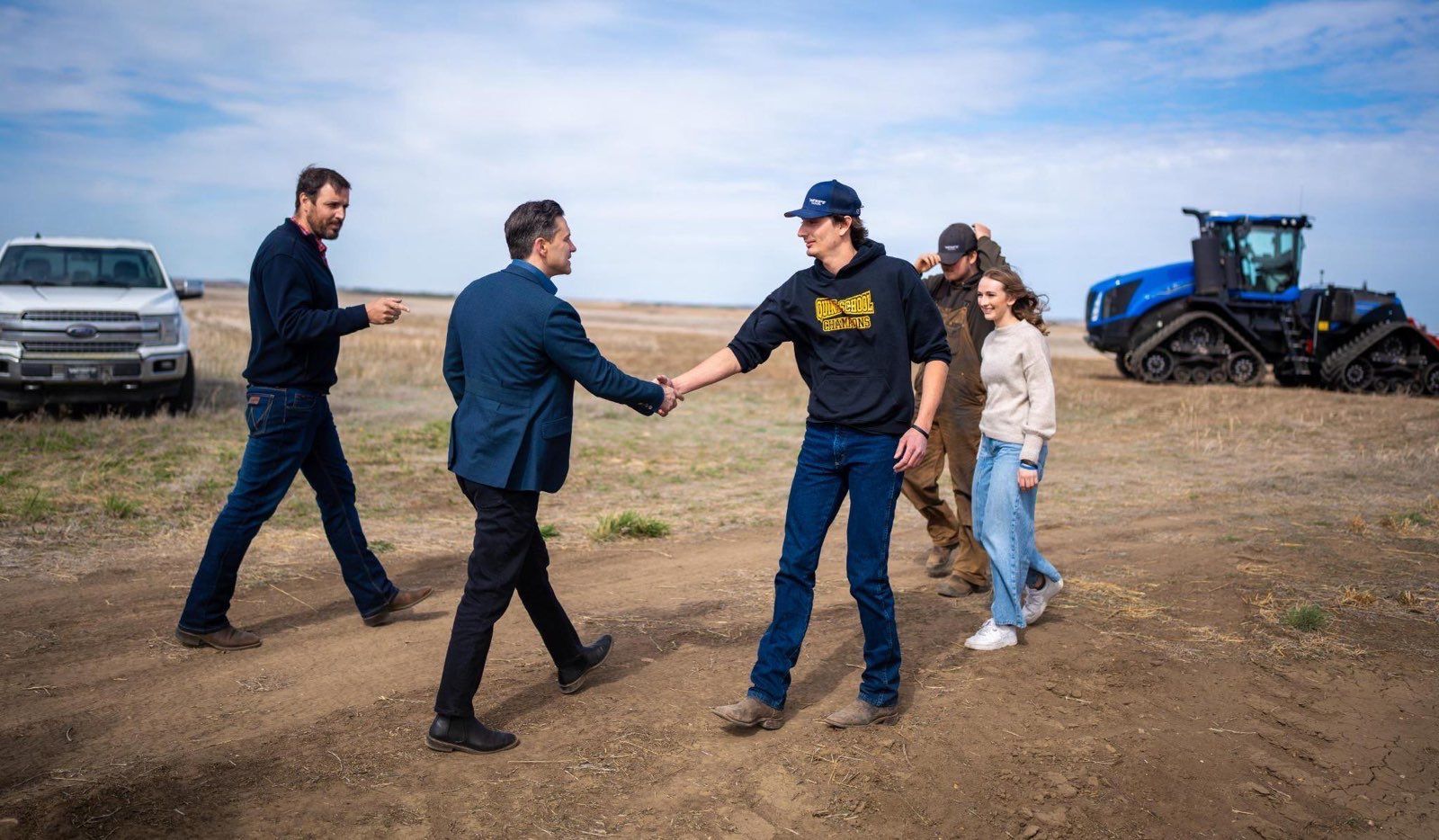 Conservative Leader Pierre Poilievre spent the weekend touring around Battle River—Crowfoot, the Alberta riding he intends to win in a byelection. Conservative Leader Pierre Poilievre spent the weekend touring around Battle River—Crowfoot, the Alberta riding he intends to win in a byelection.