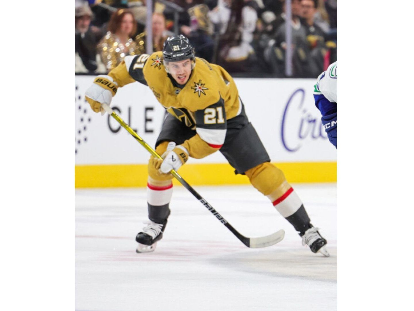 Brett Howden of the Vegas Golden Knights is shown during an NHL game on Dec. 19, 2024. (Getty Images) Brett Howden of the Vegas Golden Knights is shown during an NHL game on Dec. 19, 2024. (Getty Images)