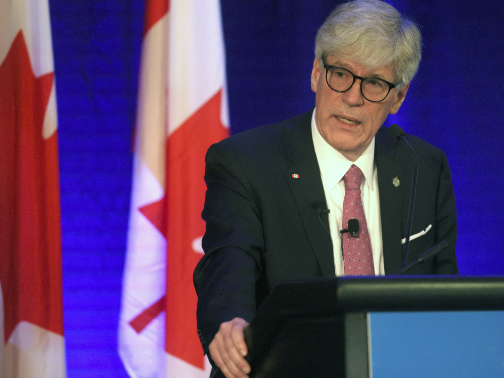  Tim Hodgson, Minister of Energy and Natural Resources at the Fairmont Palliser in Calgary on Friday, May 23, 2025.