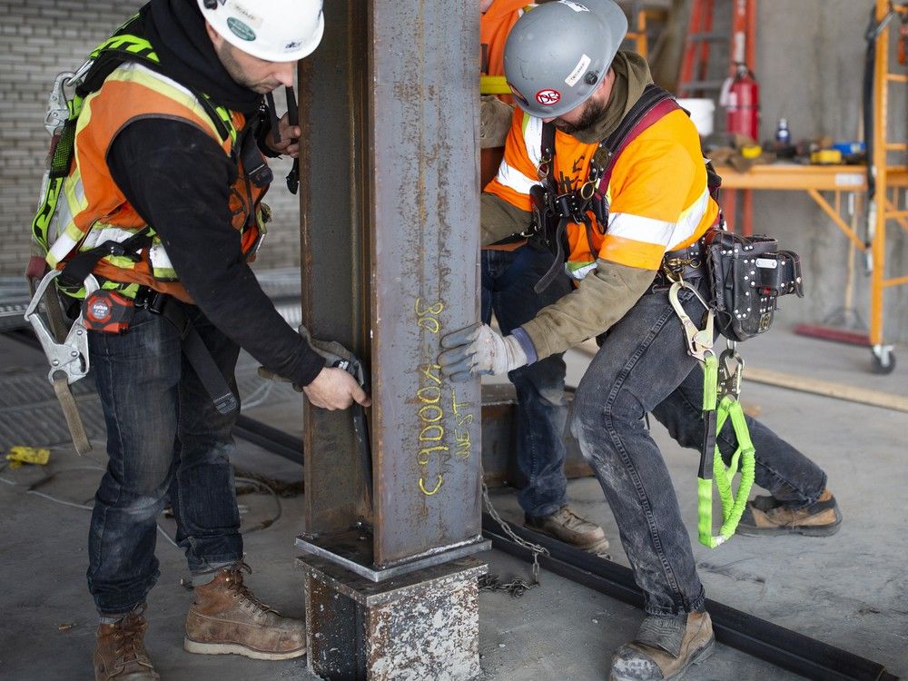 NextImg:Quebec residential construction workers have walked off the job