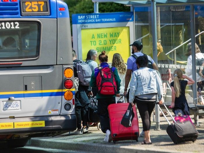 Four-year-old boy dead, his mom in critical condition after being pinned beneath bus in West Vancouver