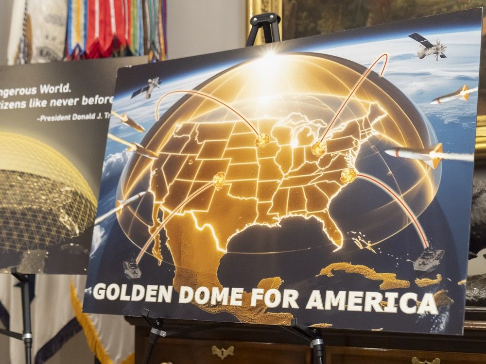  The Golden Dome, envisioned by U.S. President Donald Trump, would put U.S. weapons in space for the first time.