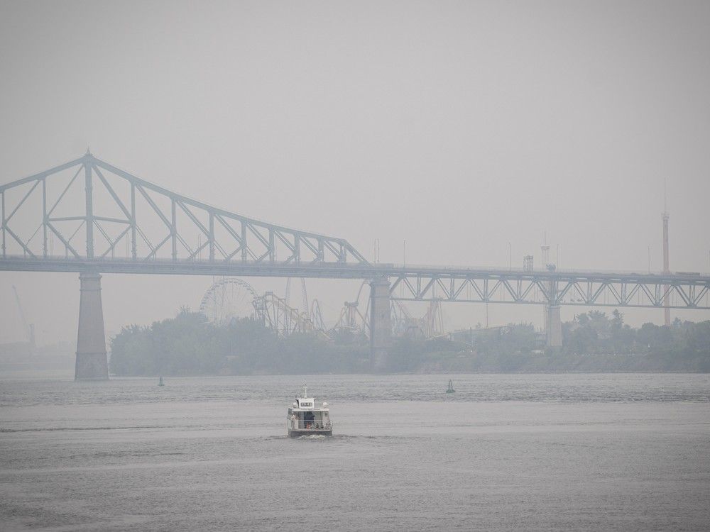 NextImg:Wildfires in the Prairies having air quality impact on several provinces