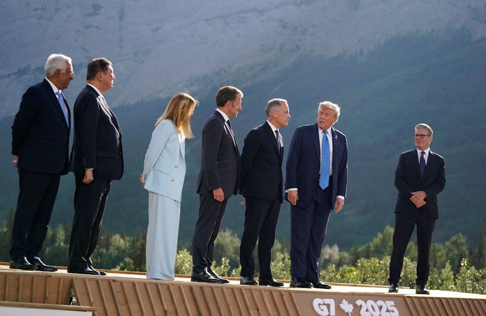  Amid word that the U.S. might be joining Israel’s war against the Islamic Republic of Iran, U.S. President Donald Trump had to unexpectedly duck out of the G7 summit on Monday. “I have to be back early — for obvious reasons,” Trump told the assembled G7 leaders on Monday, just after the group photo was taken.