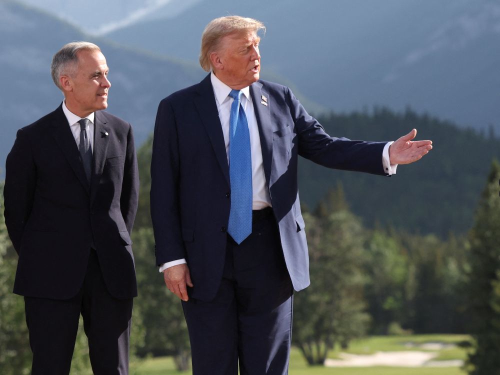 NextImg:John Robson: Carney offers weak words while Trump takes care of business