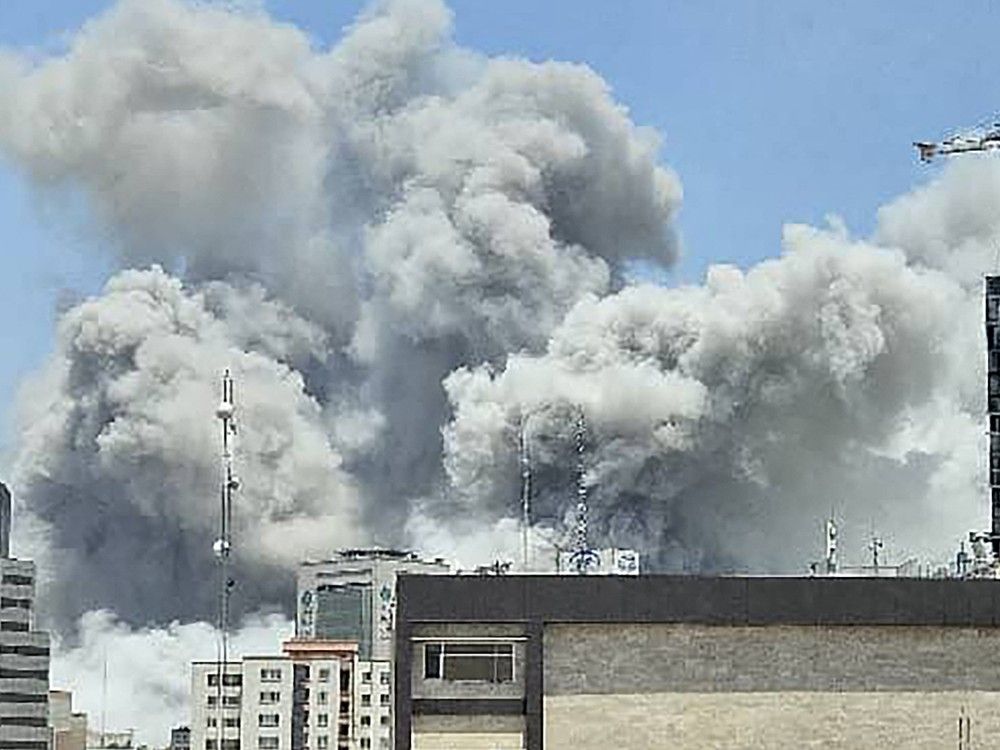 NextImg:IDF targets Iran's 'Destruction of Israel' countdown clock in Tehran: defence minister