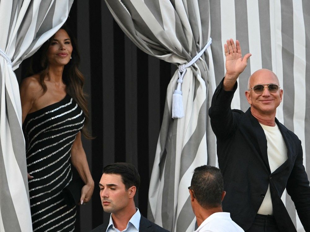 NextImg:Jeff Bezos' Venice wedding: These are the celebs who are attending