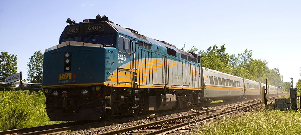  Taking a Via Rail train is not a bad way to see the country, but it can be expensive.