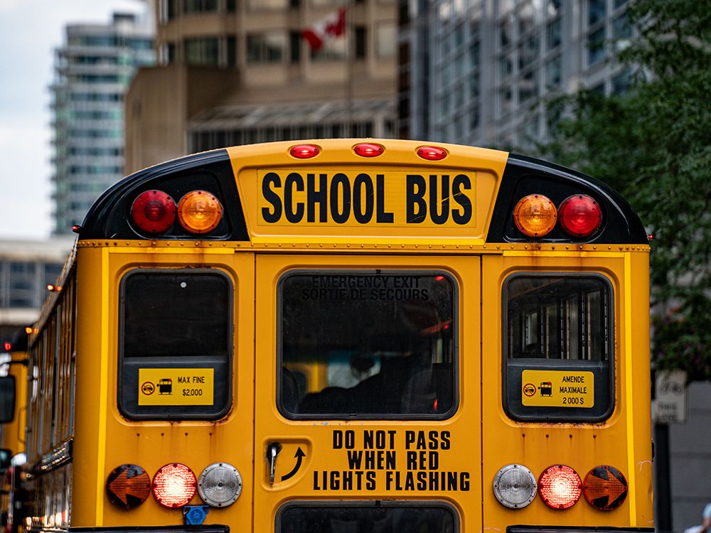 NextImg:Nine-year-old cyclist dead after Ontario school bus crash