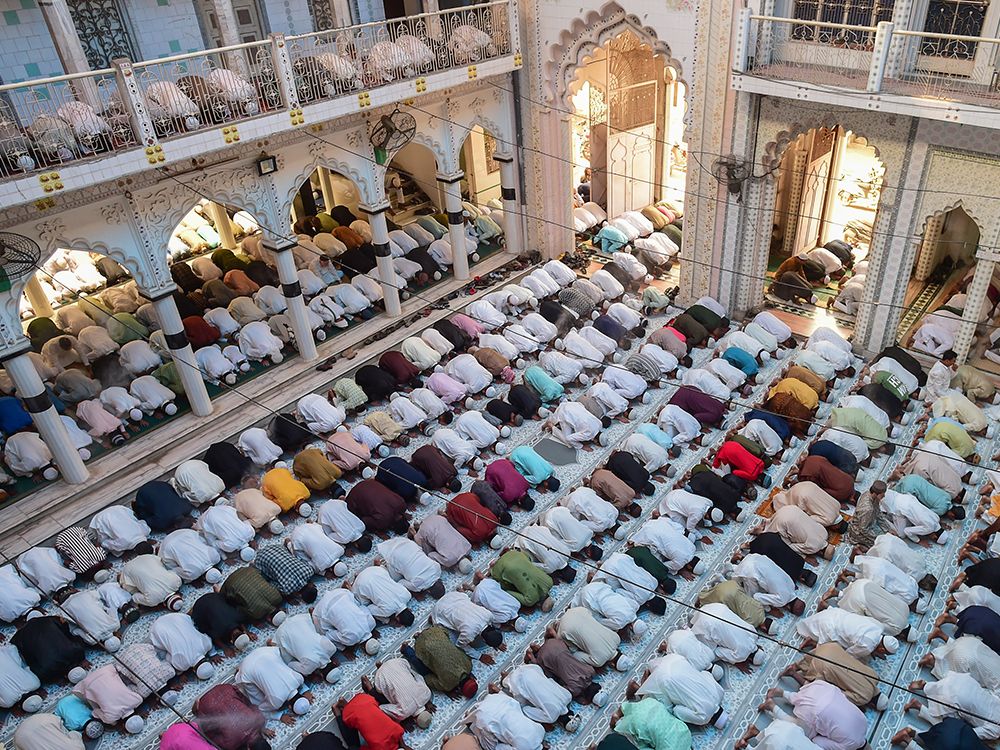 NextImg:Islam growing, Christianity slipping as share of world population, survey finds