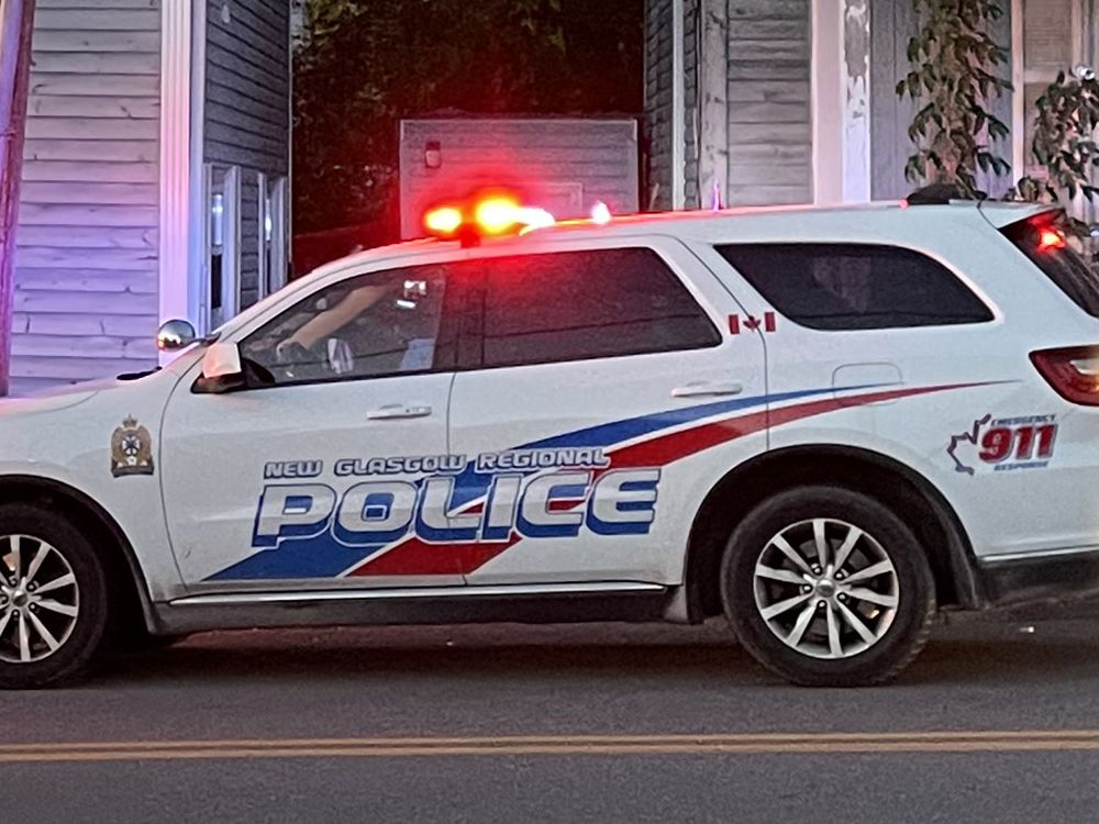 New Glasgow Regional Police have charged a 22-year-old man with advocating and promoting genocide, public incitement of hatred and wilful promotion of hatred.