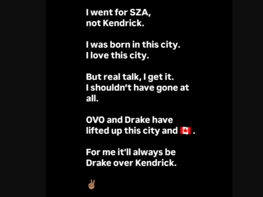  An Instagram story posted by Jagmeet Singh.