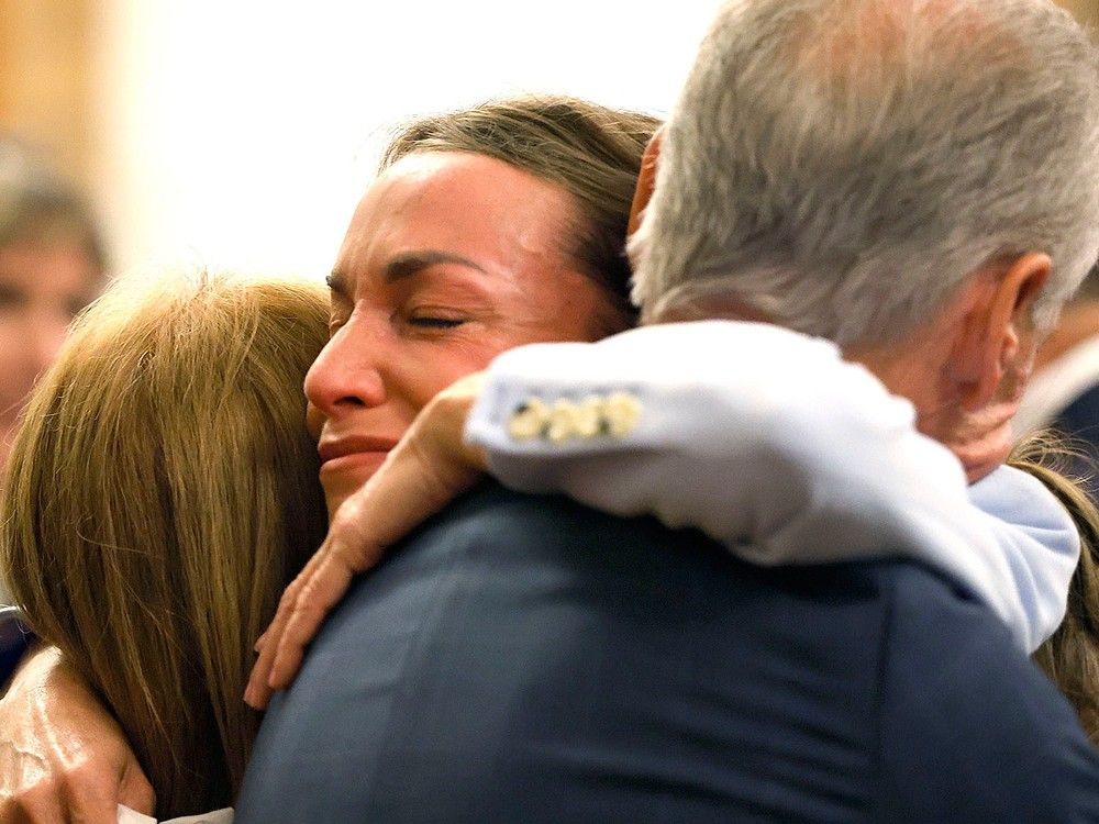 NextImg:Karen Read found not guilty in death of her police officer boyfriend John O'Keefe