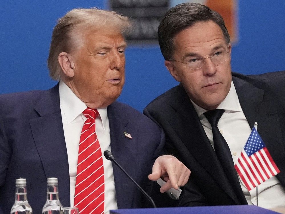 NextImg:NATO chief gives Trump a new nickname: 'Daddy'