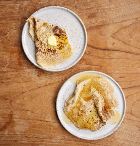 Breakfast crêpes