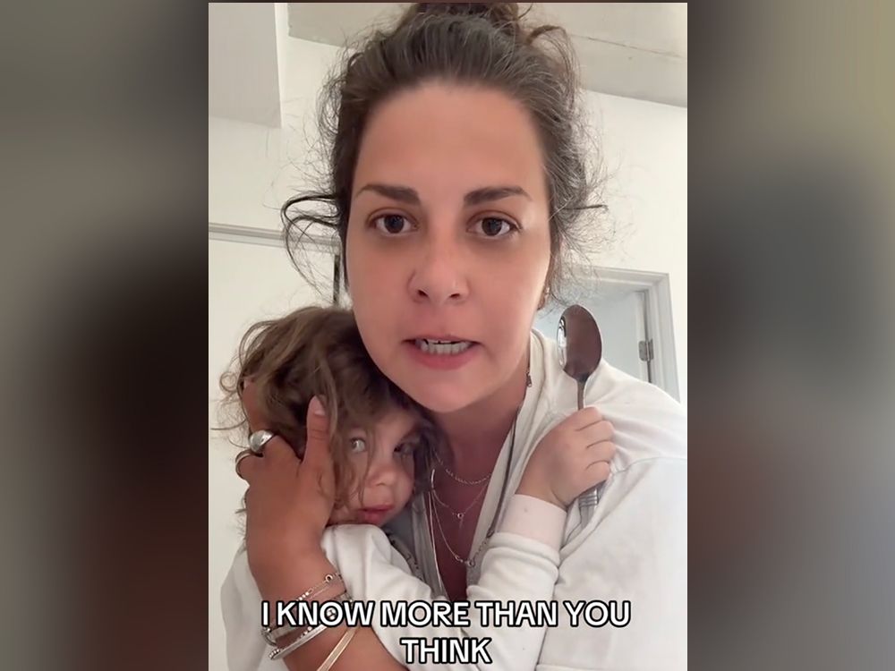  A video posted to TikTok on Sunday, June 15, shows Rachel Todd holding her daughter Claire Bell, and a cryptic message.