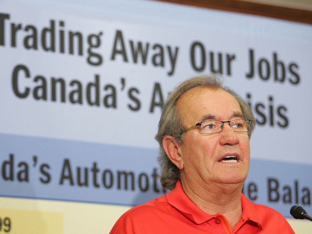 Buzz Hargrove in May 2008. NATIONAL POST  STAFF PHOTO   /   PETER REDMAN  /  National