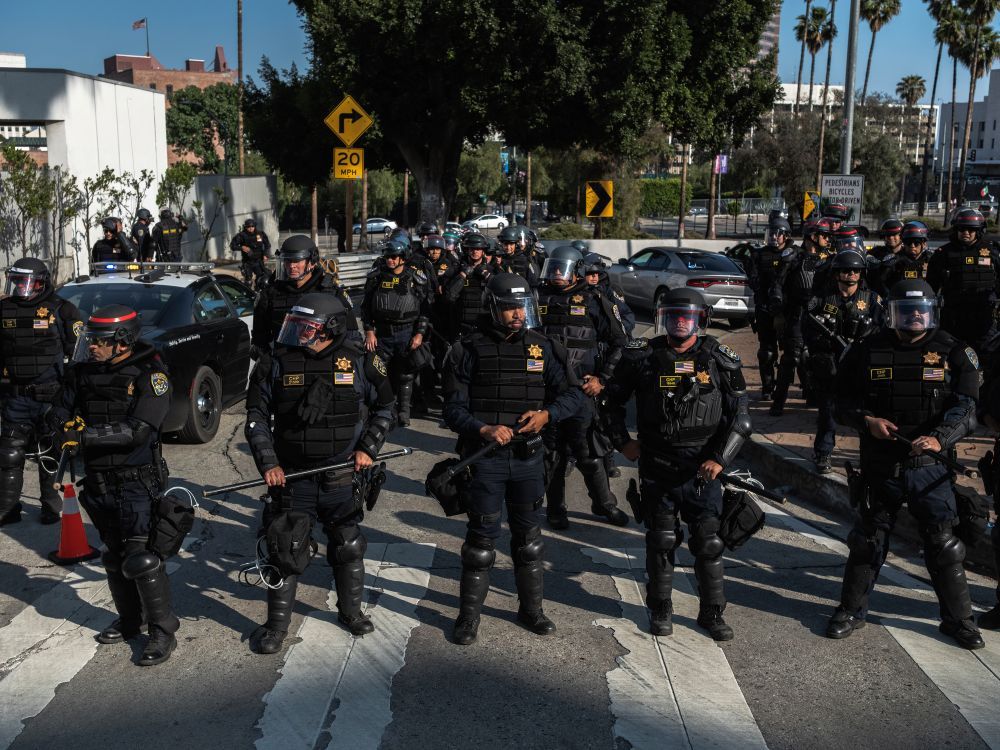 NextImg:J.D. Tuccille: Idiots rioting in L.A. all Trump needs to justify immigration crackdown