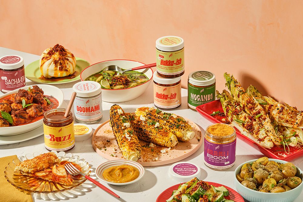  Jannine Rane, Anush Sachdeva and Kiran Singh founded Toronto’s Zing Pantry Shortcuts in 2020.