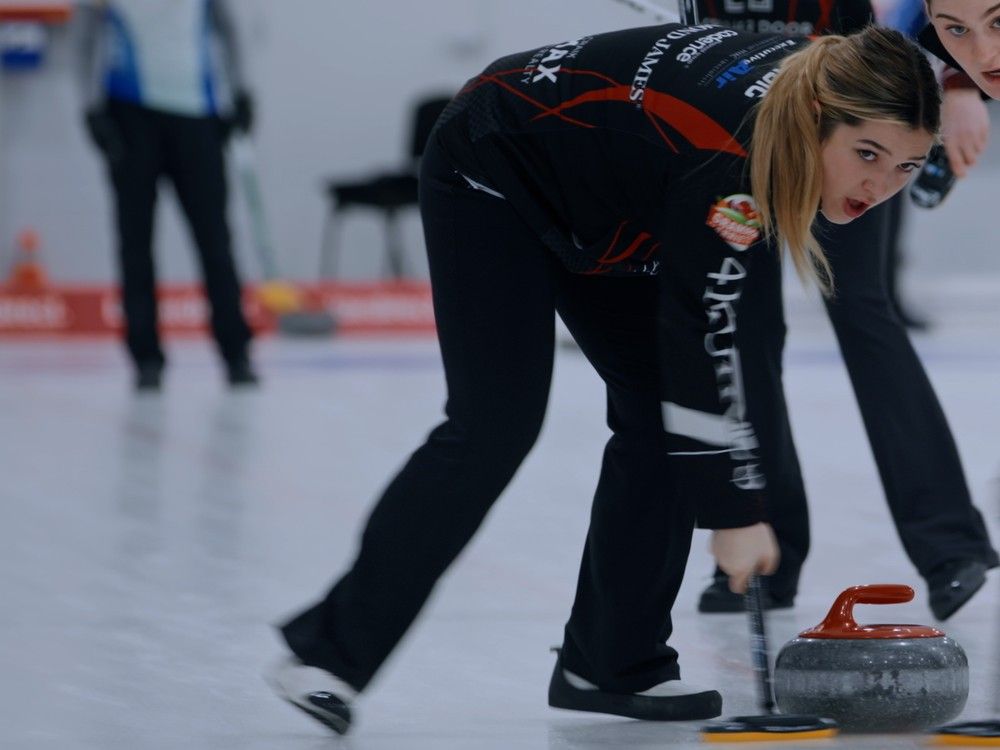 Brook Aleksic and her teammates are the focus of the documentary Curl Power. Aleksic was recently diagnosed with a rare condition that caused her to become paralyzed from the neck down.