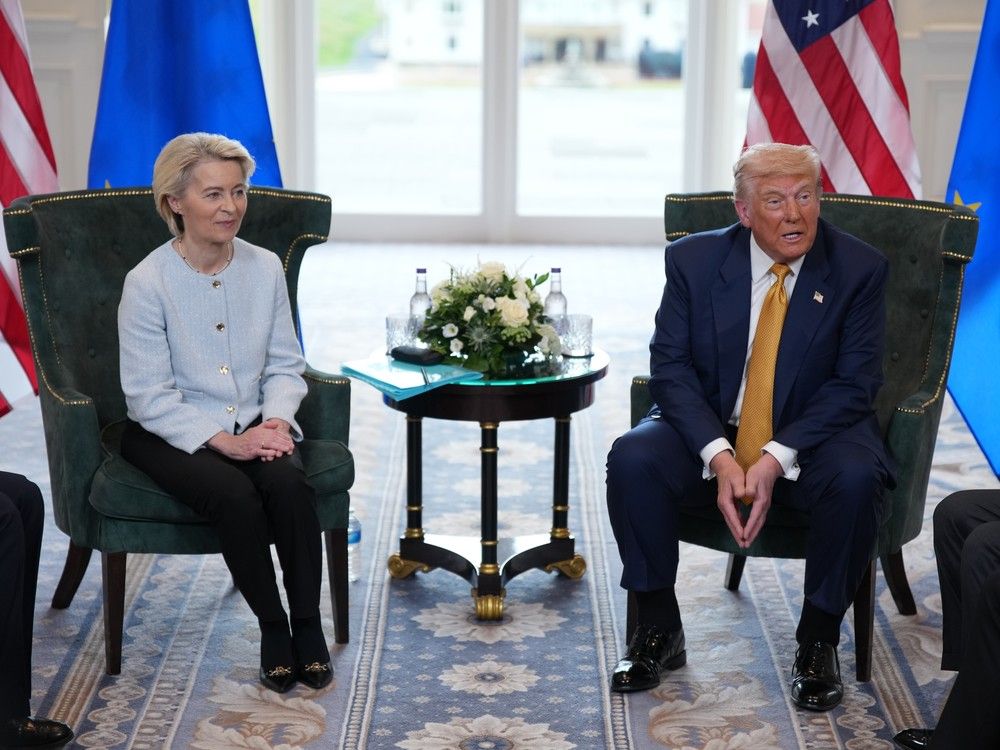 NextImg:Trump and EU strike deal for 15 per cent tariffs on most goods, avoiding trade war