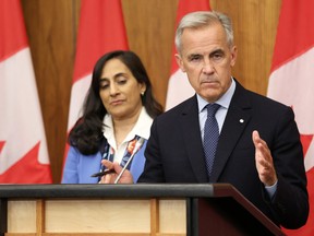 Mark Carney and Anita Anand