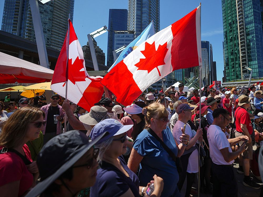 NextImg:Chris Selley: Angst over flying the Canadian flag was pure media invention