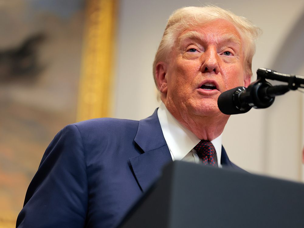 NextImg:Trump says he hasn’t 'spoken to Canada' as Friday's deadline for 35% tariffs approaches