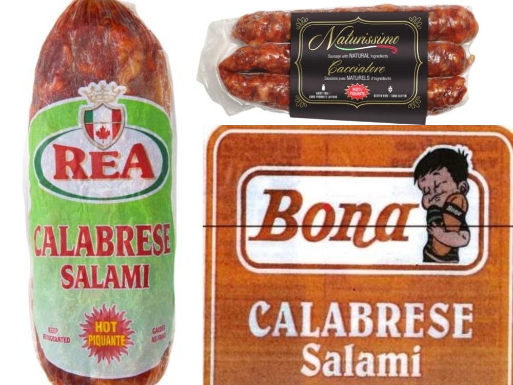 NextImg:Salmonella contaminated salami recalled extended to B.C. and Saskatchewan
