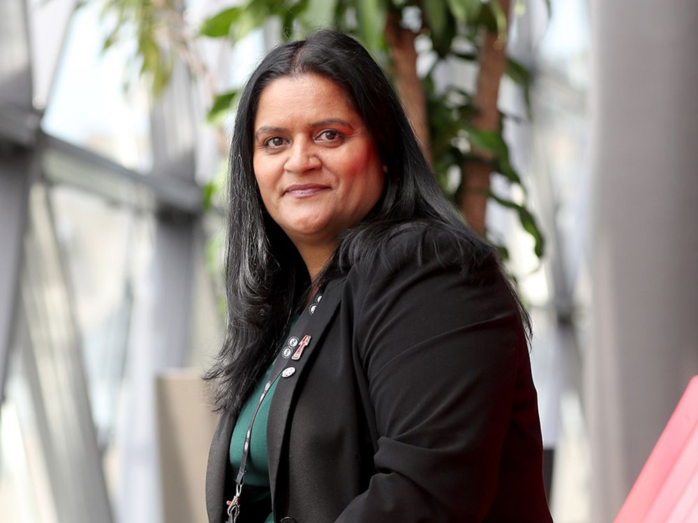 PSAC President Sharon DeSousa: “It doesn't have to be done like previous administrations, where it starts off with just this lazy approach of austerity and cutting jobs.”