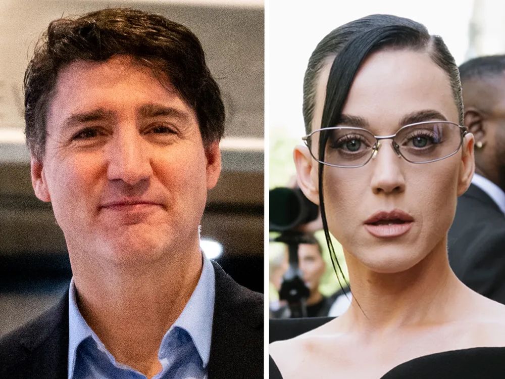 Justin Trudeau dines with pop star Katy Perry in Montreal