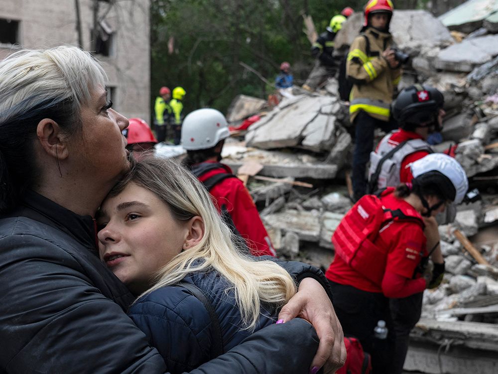 NextImg:At least 13 dead and 130 injured in Russian missile and drone attack on Kyiv