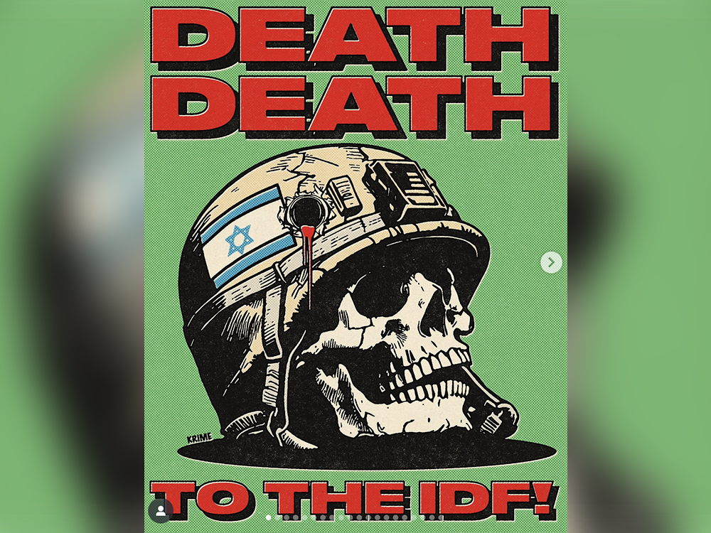 NextImg:Toronto police open hate-crime investigation after ArtHouseTO shares 'Death to the IDF!' image