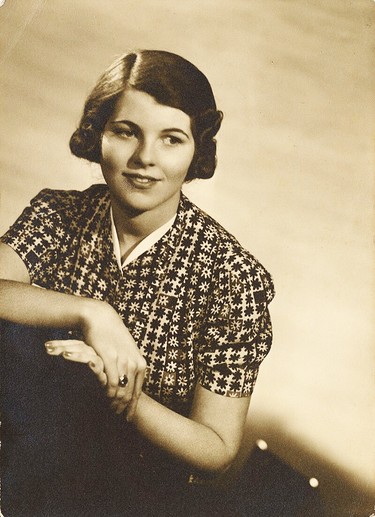 Portrait photograph of Rosemary Kennedy taken in London - June 1938.