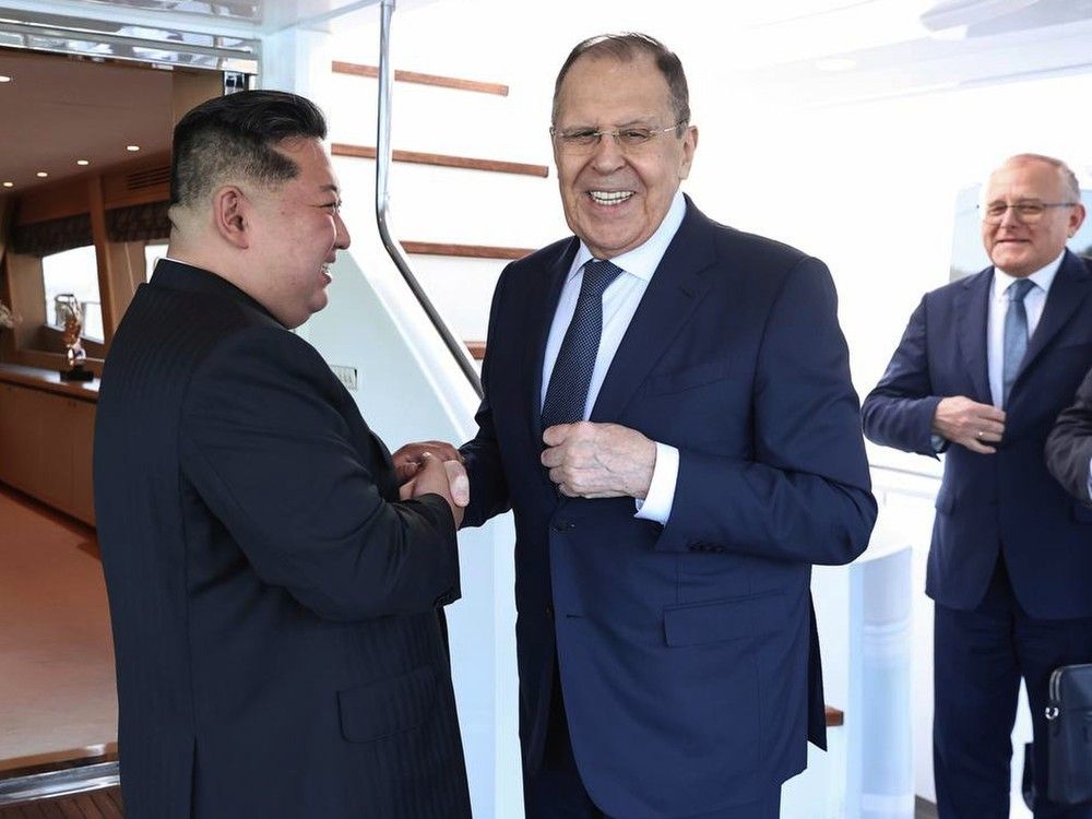 NextImg:Russia warns US, South Korea and Japan against forming security alliance targeting North Korea