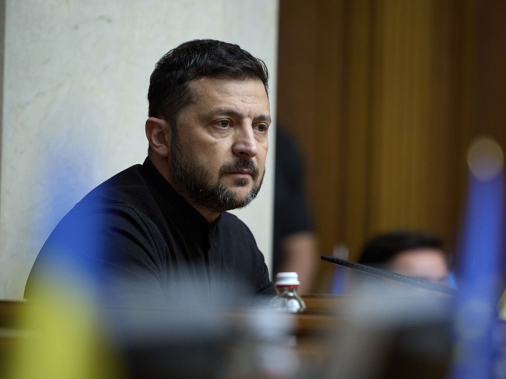 NextImg:Zelenskyy faces backlash as Ukrainians protest new anti-corruption law