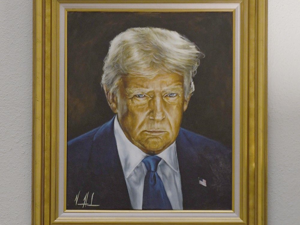 NextImg:New Trump portrait hangs in Colorado Capitol after he called previous one 'the worst'