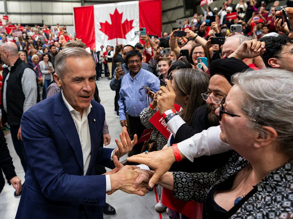 NextImg:FIRST READING: Mark Carney is pleasing old people and basically nobody else