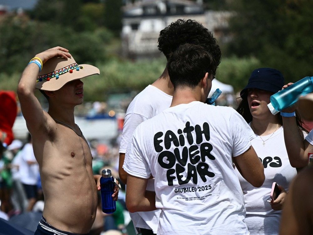 NextImg:Half-million young Catholics in Rome awaiting Pope Leo XIV at Holy Year youth festival