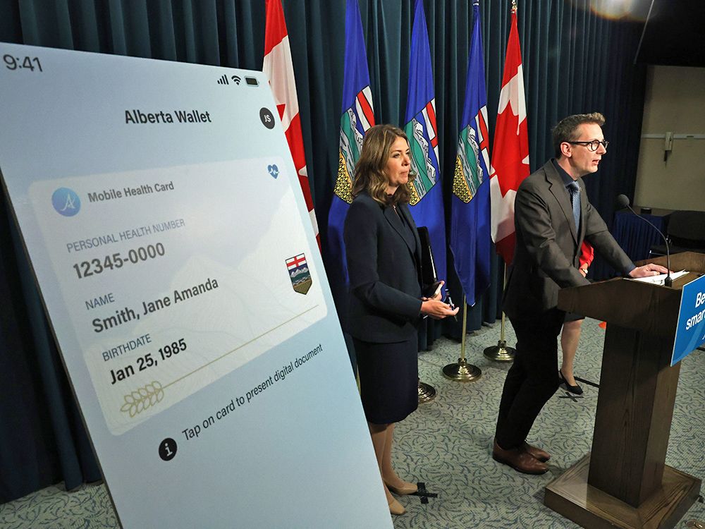 NextImg:Alberta announces new mobile app, dubbed ’Alberta Wallet,’ to replace fragile paper health cards