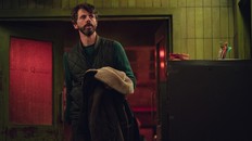 British actor Matthew Goode stars as English detective Carl Morck in Dept. Q. Netflix